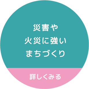 災害や火災に強いまちづくり